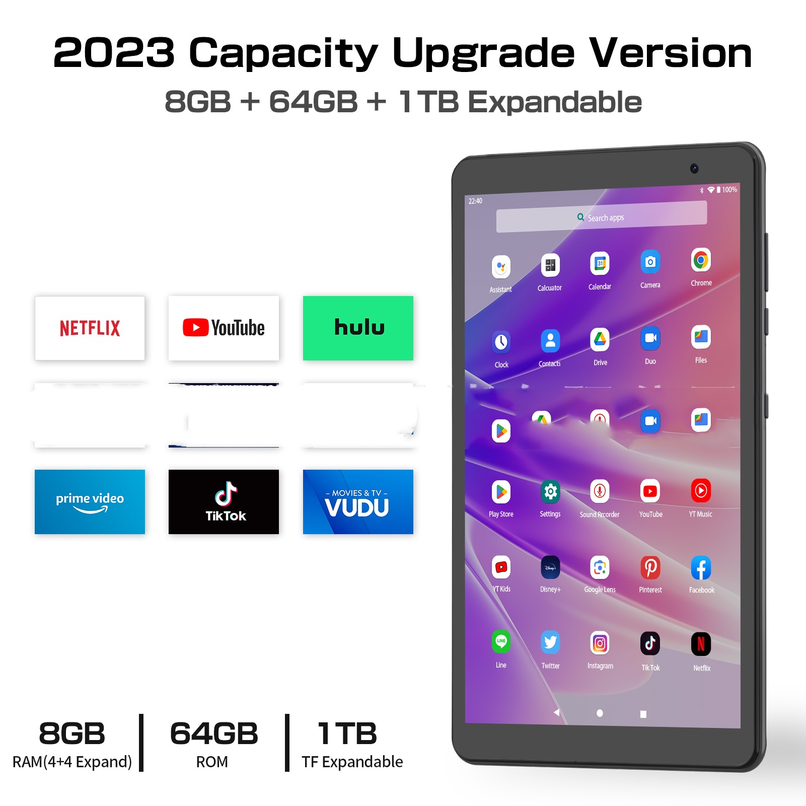 8-inch Eight-core Tablet PC Android 13 System 64g Large Capacity photo 6