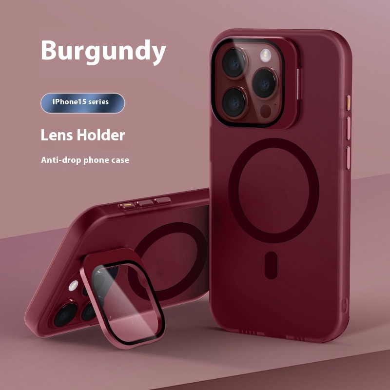 Lens Bracket Magnetic Drop-resistant Phone Case photo 3