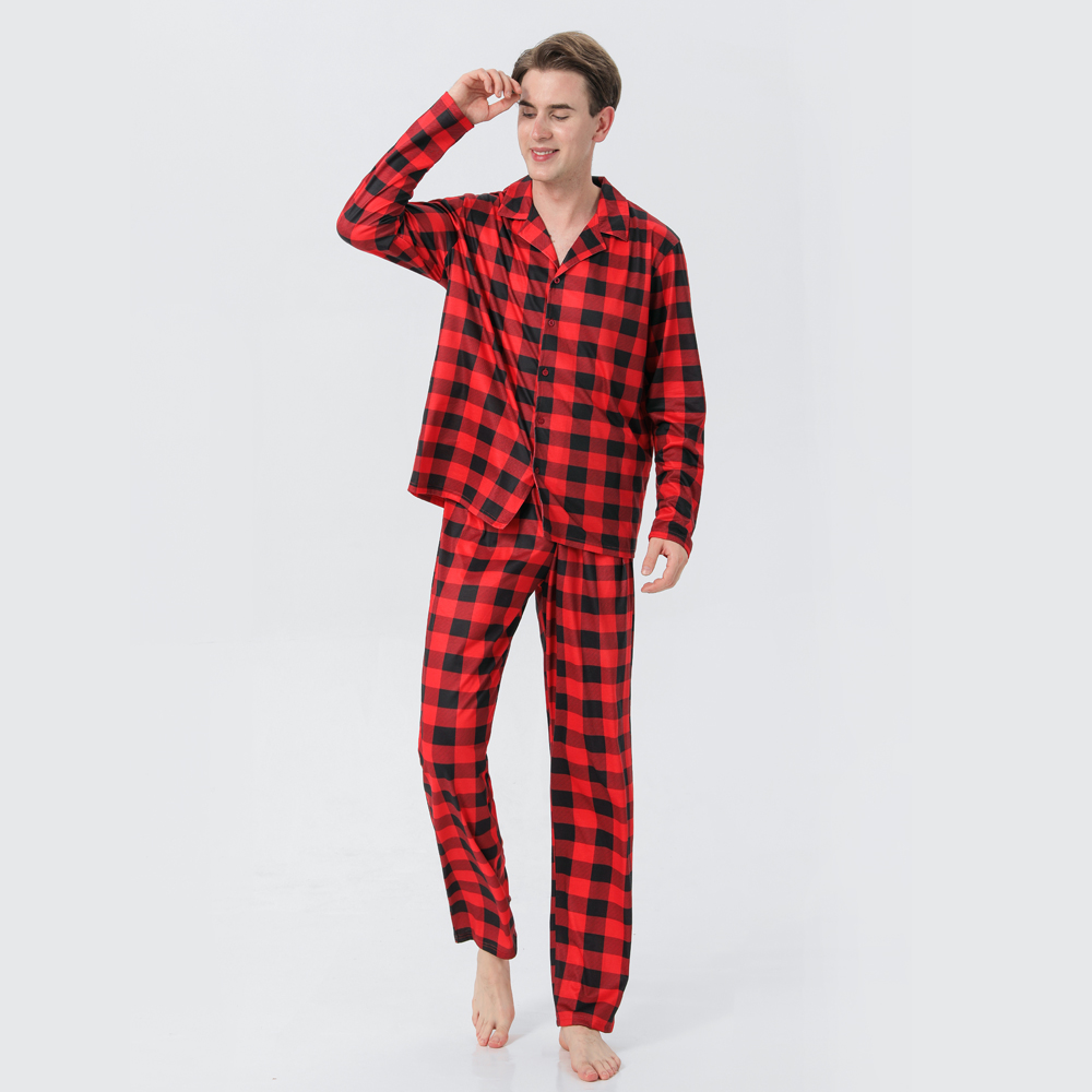 CPC Certified Family Printing Suit Parent-child Pajamas photo 2