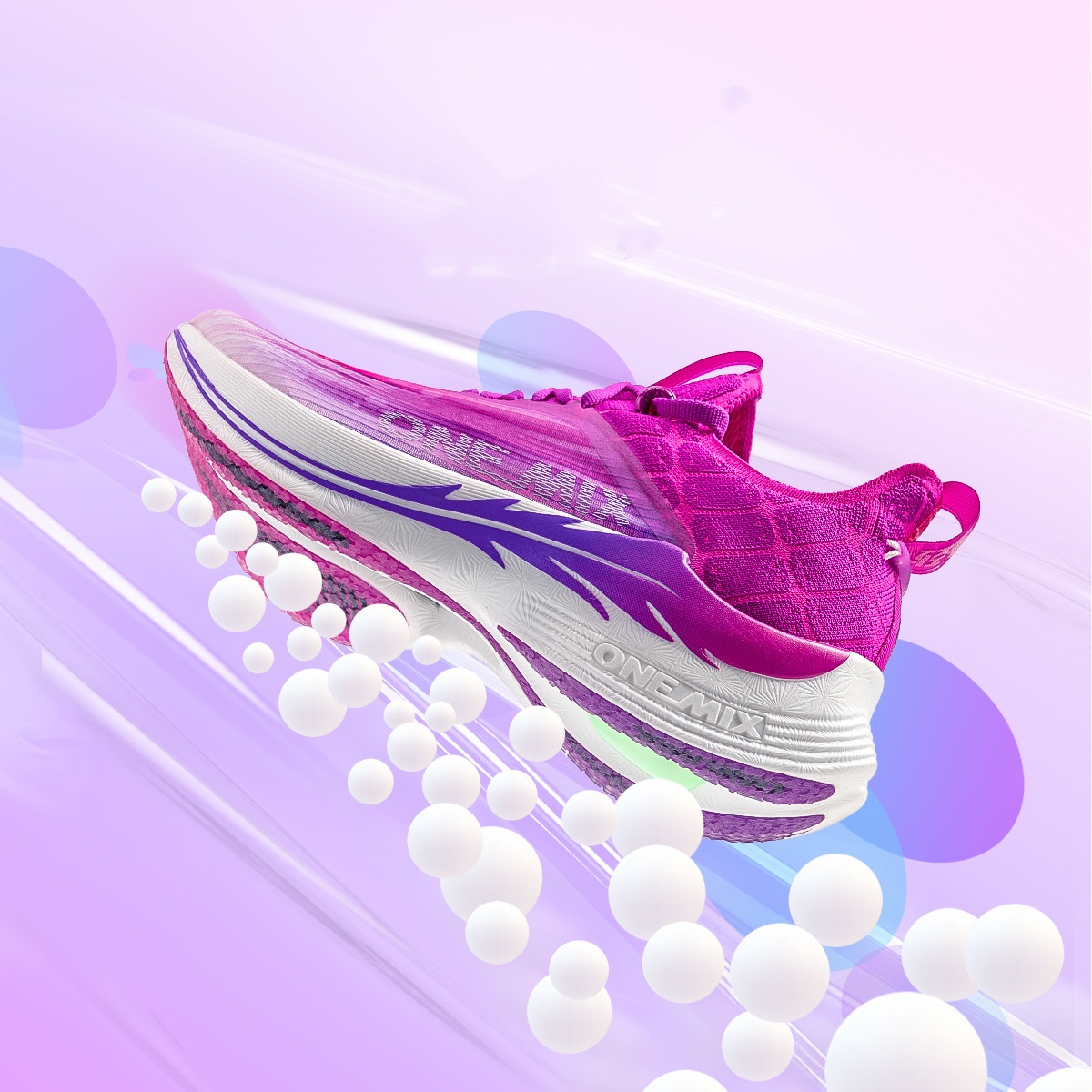 Racing Shock-absorbing Wear-resistant Built-in Carbon Plate Men And Women Training Shoes photo 1