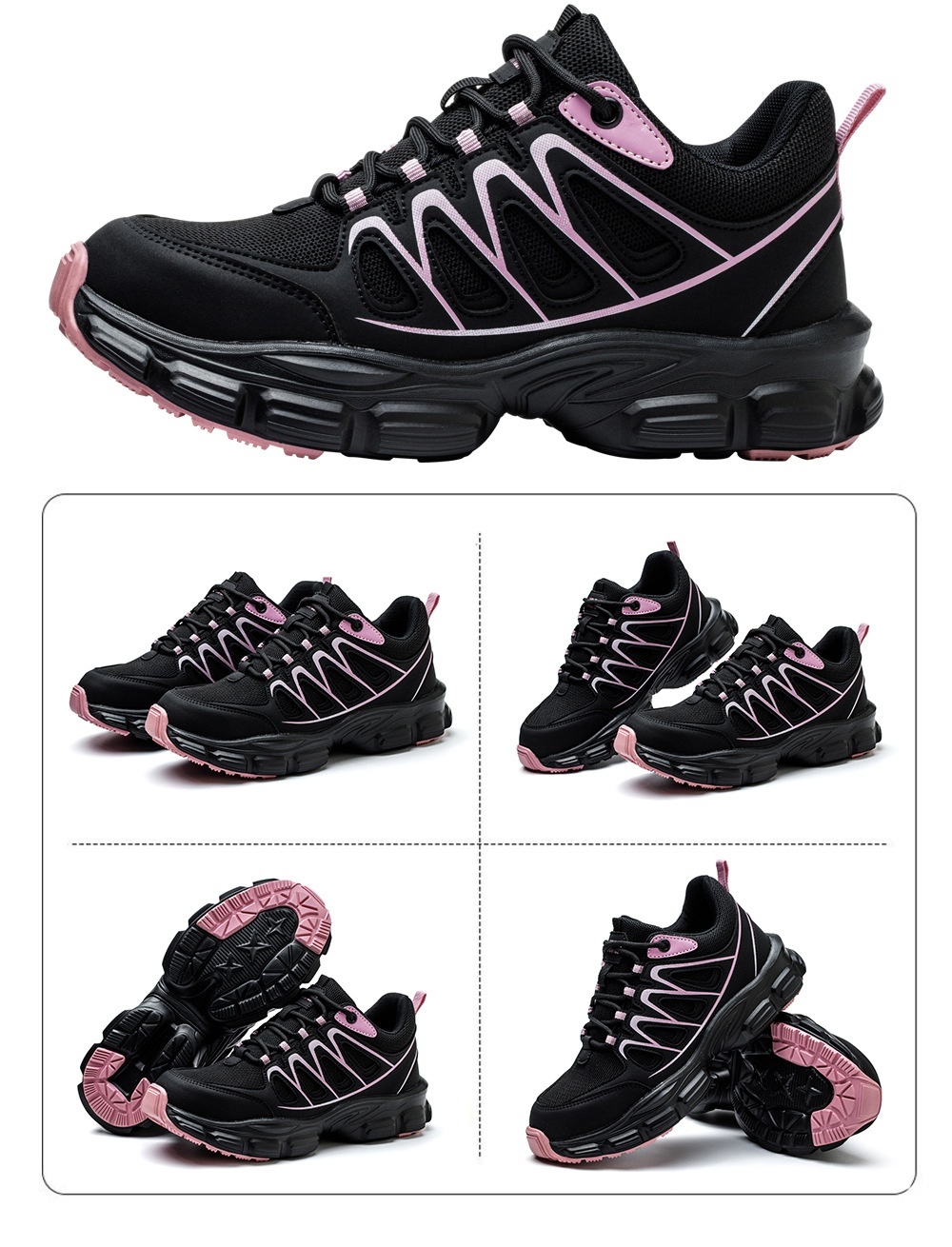 Shoes Anti-smashing And Anti-penetration Steel Toe Cap Work Shoes Safety Protection Women's Labor Protection Shoes Lightweight photo 4
