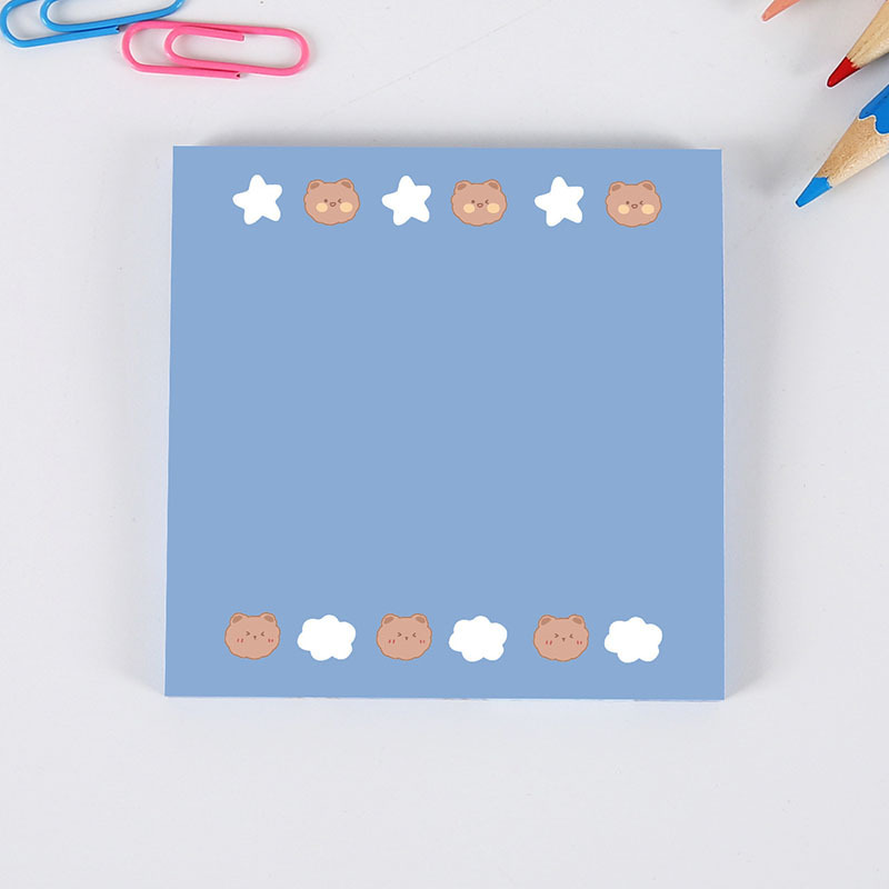 Cute Cartoon Soft Cute Bear Sticky Notes photo 4