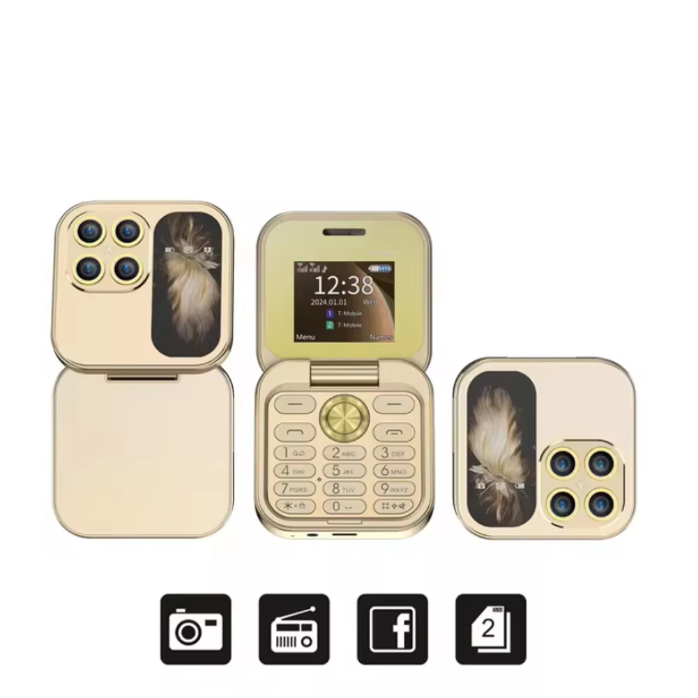 Folding Screen Dual Card Dual Standby 2G Mobile Phone photo 2