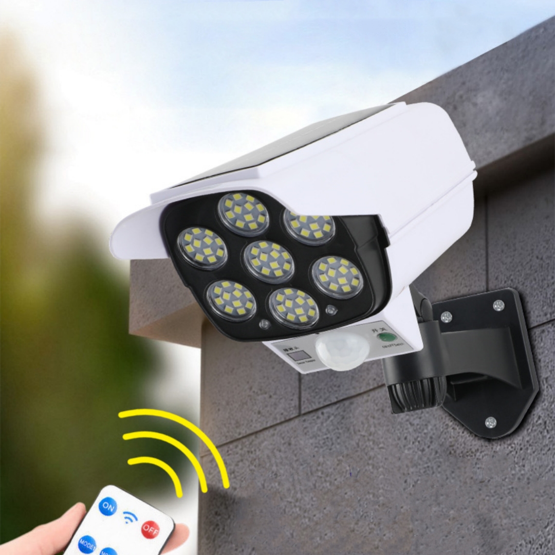 Solar Simulation Monitor Lamp Outdoor Courtyard Led Waterproof Induction Road Home Wall Road photo 1