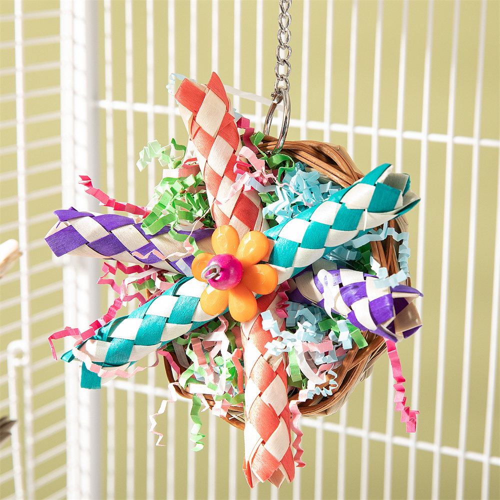 Parrot Bird Toy Supplies Gnawing Molar photo 5