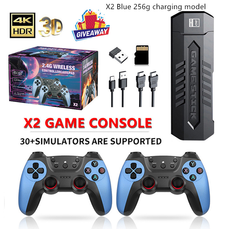 X2 Blue Game Console 4K Double Connection Battle Wireless photo 4