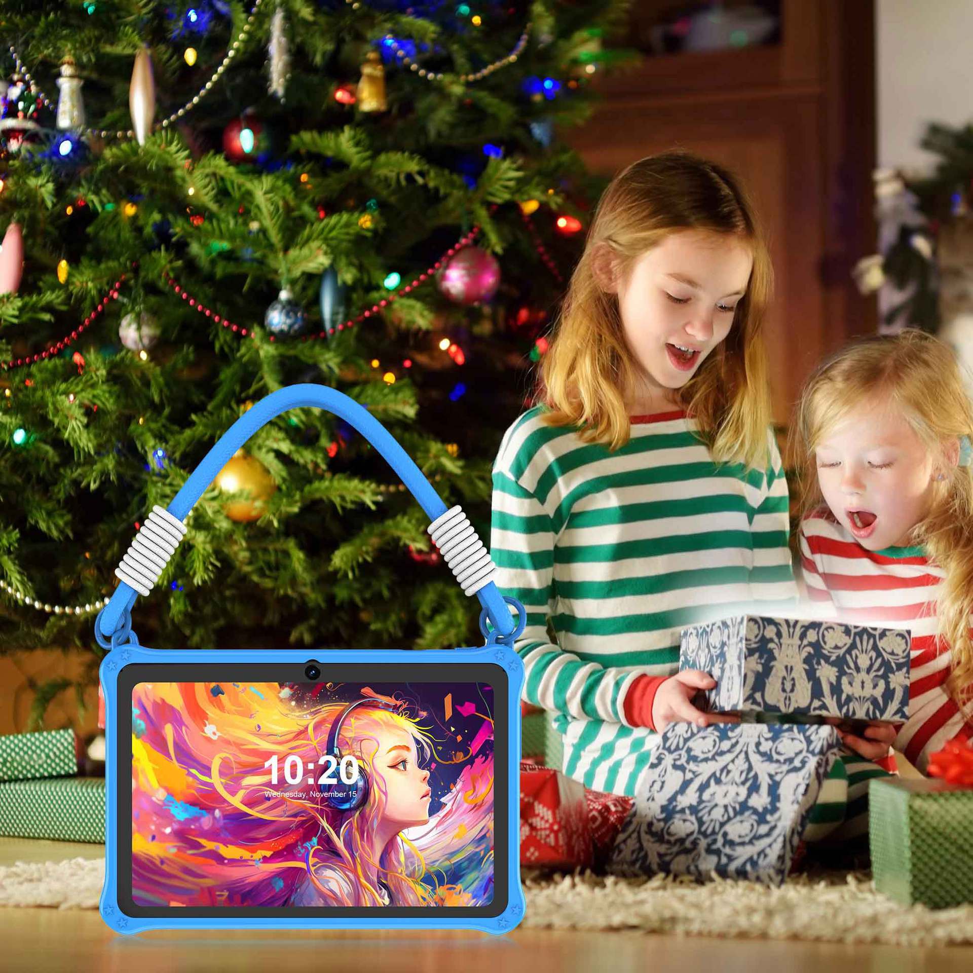 7-inch Children's Flat Strap Protective Silicone Case photo 1