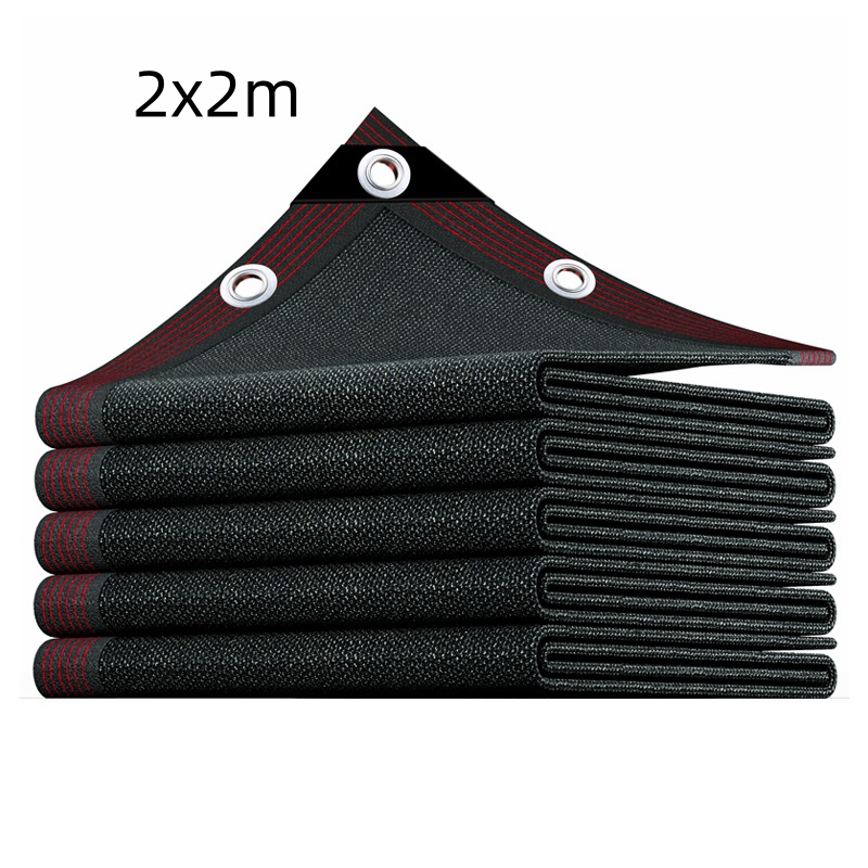 Agricultural Greenhouse Courtyard Sunshade Vegetable Insulation Black Sunshade Net photo 8