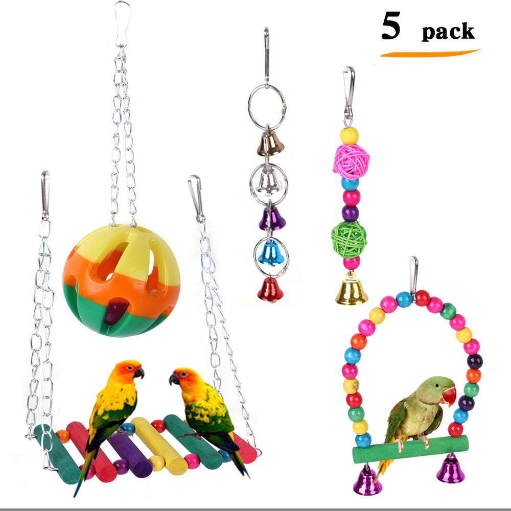 Fashion Personalized New Pet Birds Toys Suit photo 6