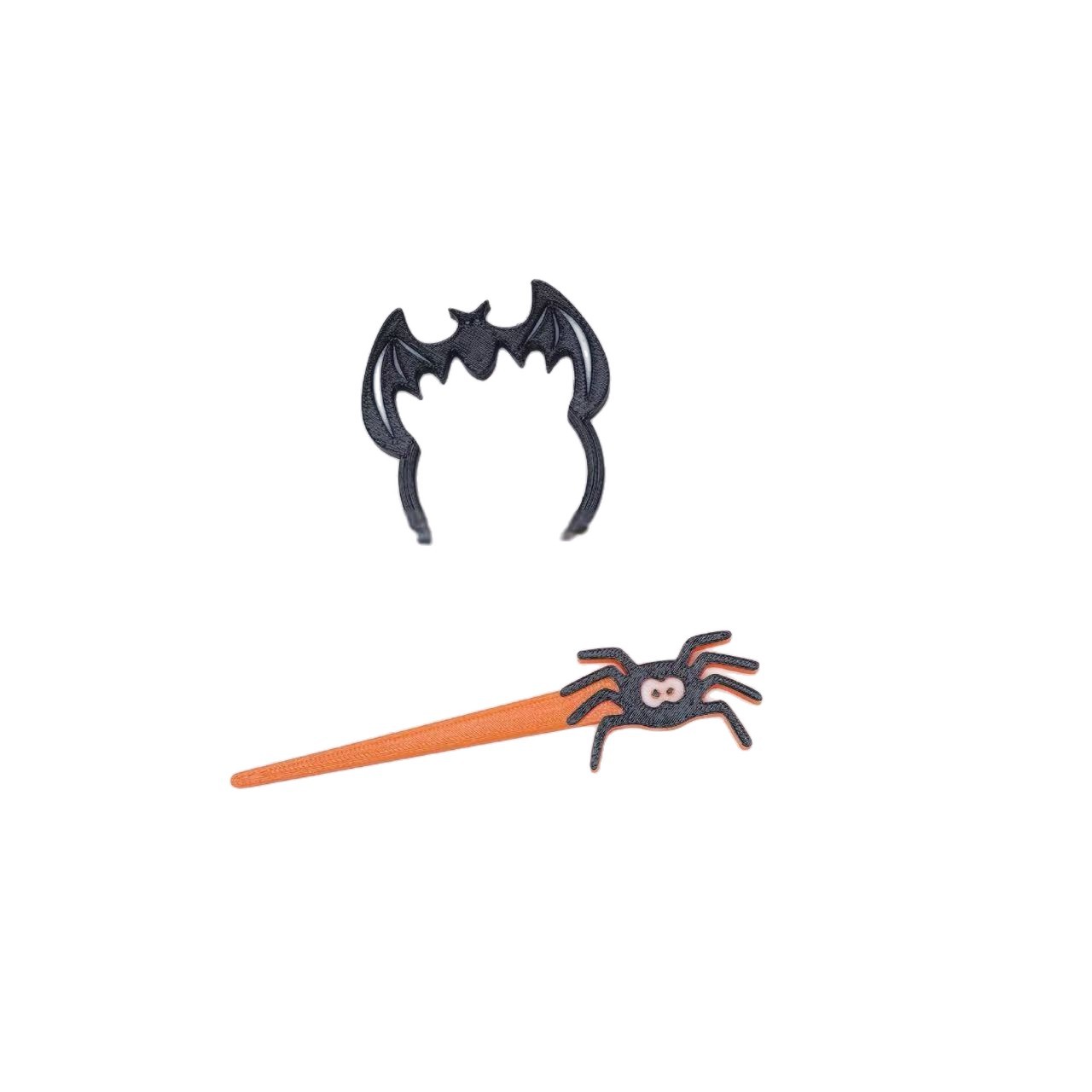 Halloween Barrettes Witch Bat Hairpin photo 4