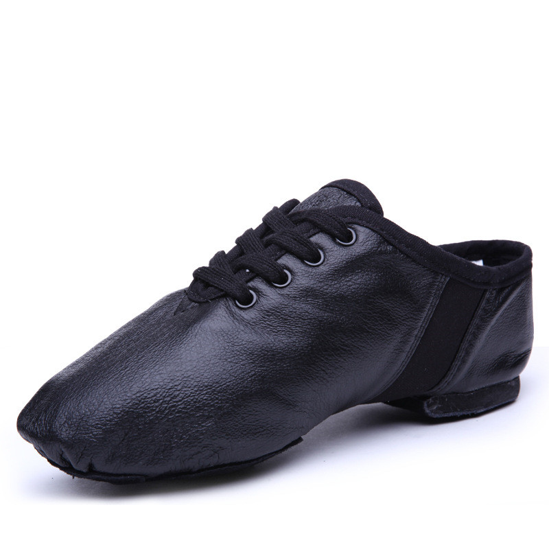 Leather Soft Bottom Practice Folk Dancing Shoes photo 5