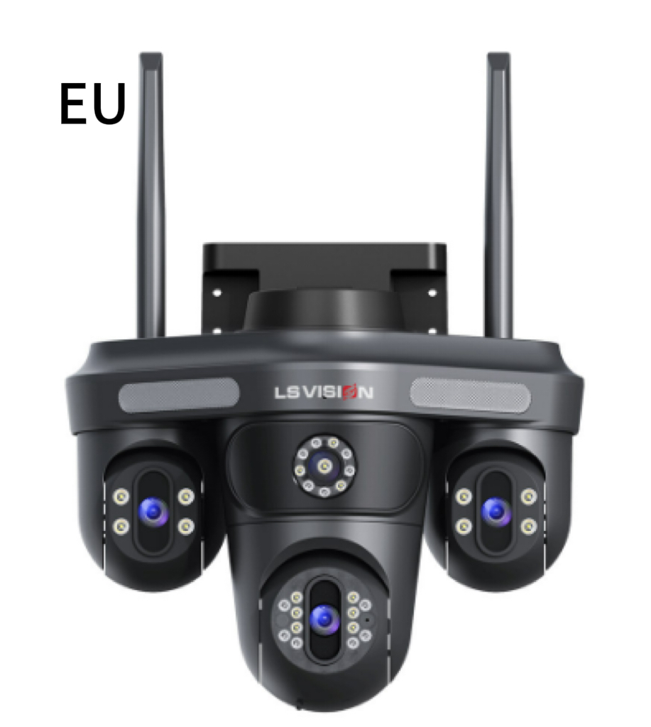 Three-screen APP-controlled Rotating 15 Million-pixel HD Camera photo 2