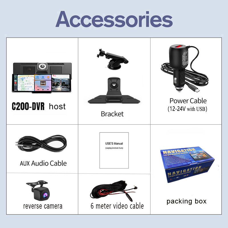 Dashboard Car Smart Screen Wireless photo 2