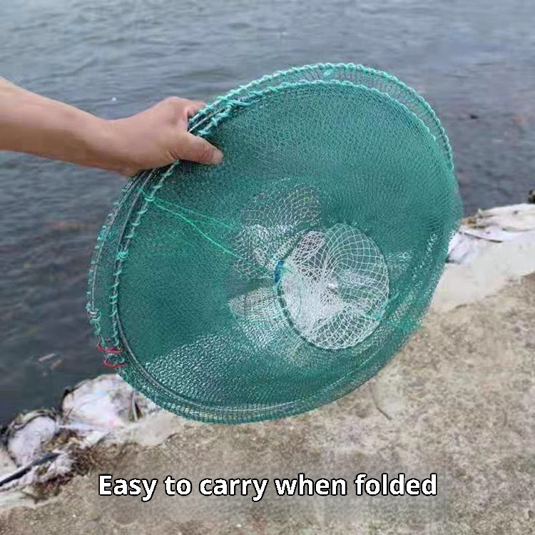 Spring Fishing Folding Basket Turtle Cage photo 5