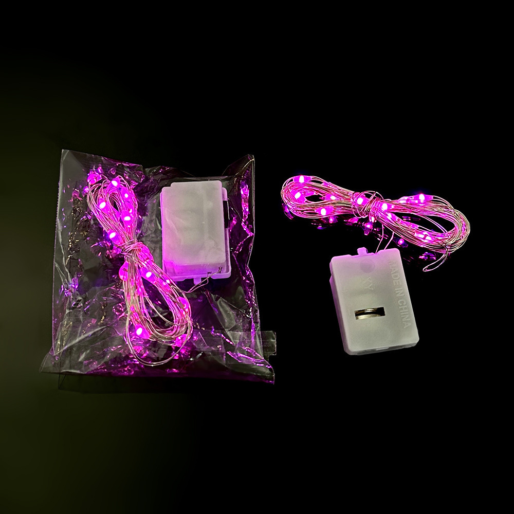 LED Small Square Box Battery-powered Colorful Ambient String Lights photo 8