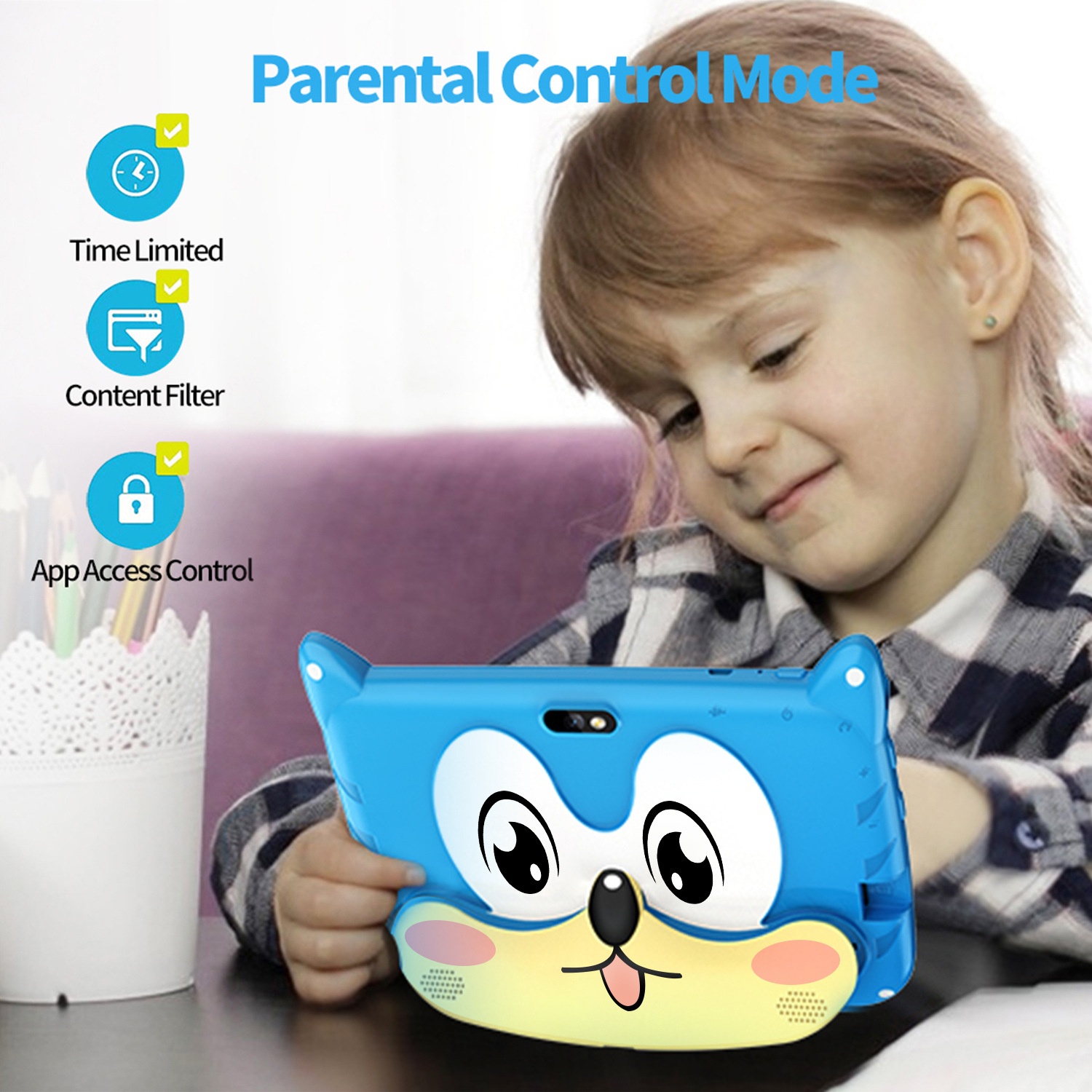 Portable Minimalist Children's Tablet Computer photo 1
