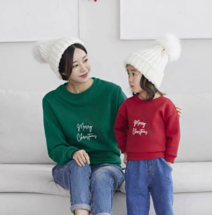 New Stylish Fall Outfit Set For Little Girls Cozy Sweatshirt For Baby Girls photo 2