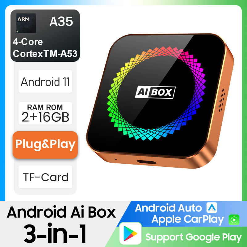 Android Auto-compatible In-car Android Box photo 3