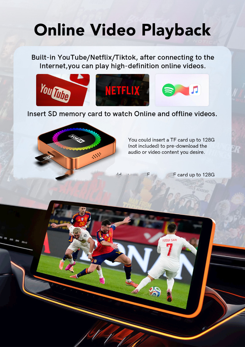 Android Auto-compatible In-car Android Box photo 4