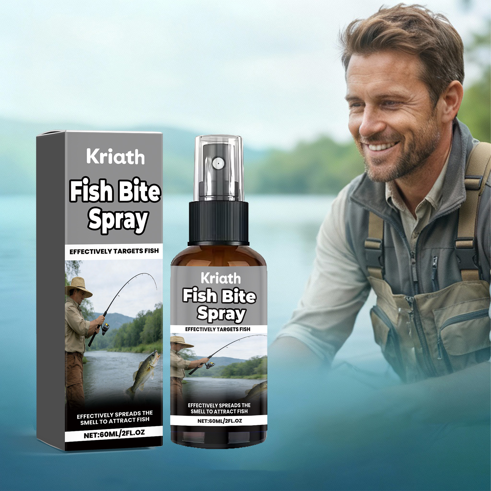 Portable And Easy-to-hook Fish Attractant photo 1