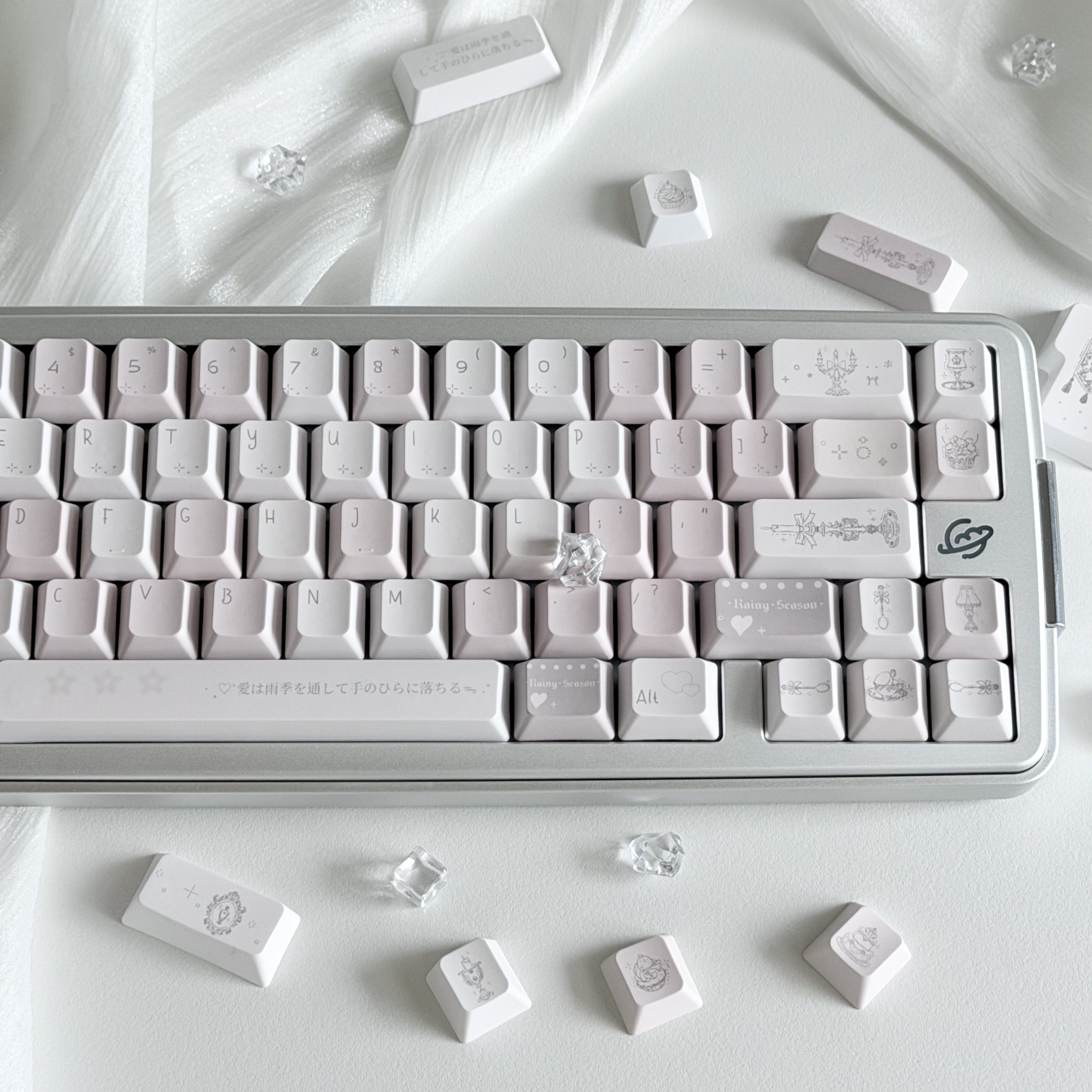 AMUULab Crayon Shin-chan Rainy Season Stock FC Keycaps photo 3