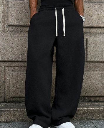 Men's Casual Loose Drawstring Sweatpants photo 4