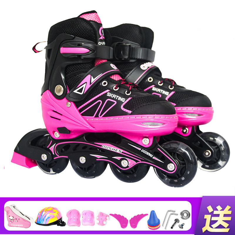 Ice Skates Speed Skating Childrens And Students Roller Inline Adjustable photo 6