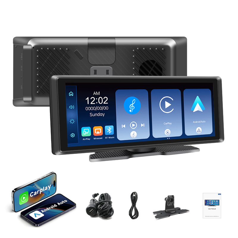 Front And Rear Dual-recording Rearview Mirror With Screen-mirroring Recorder photo 8