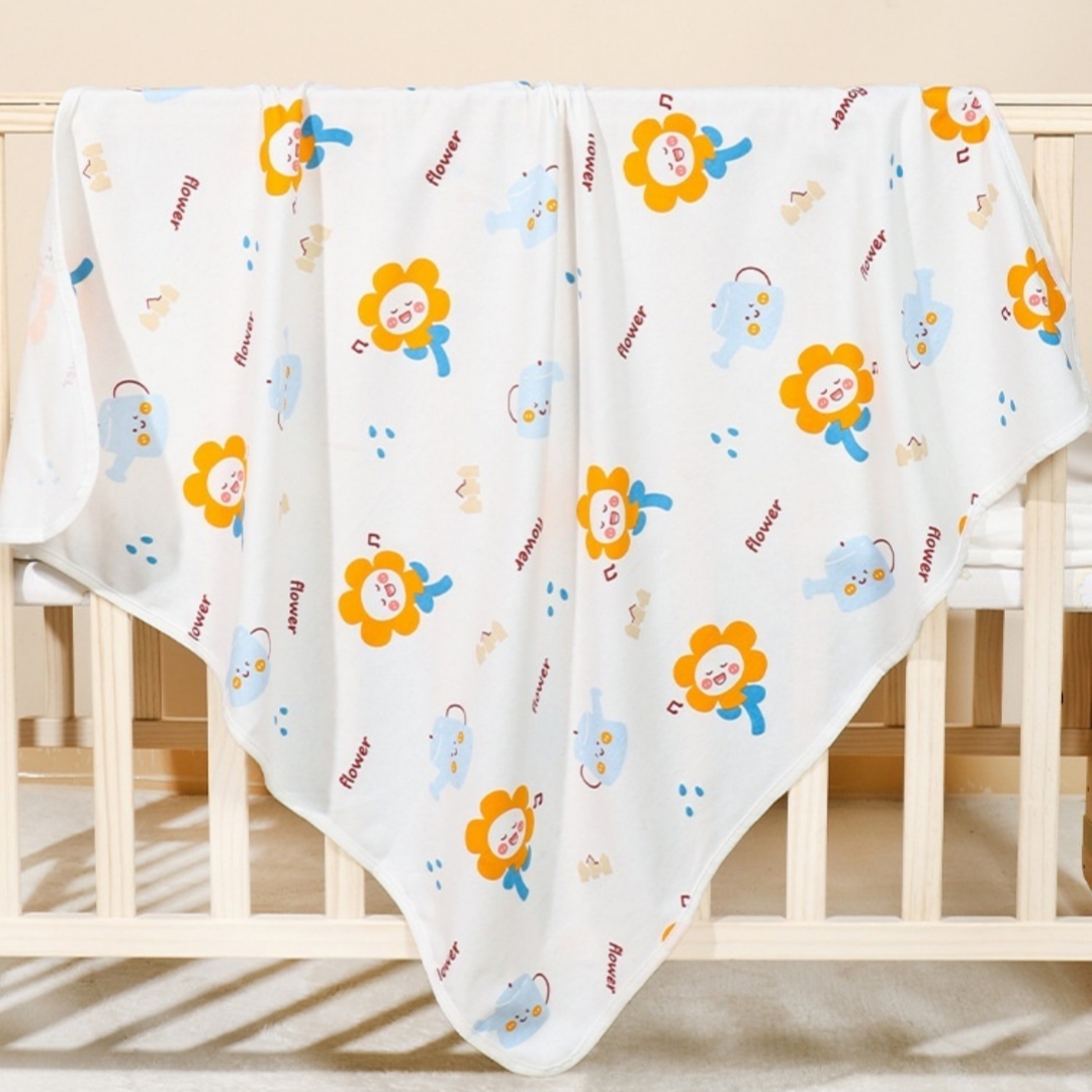 Newborn Baby Cotton Swaddle Blanket In The Delivery Room photo 1