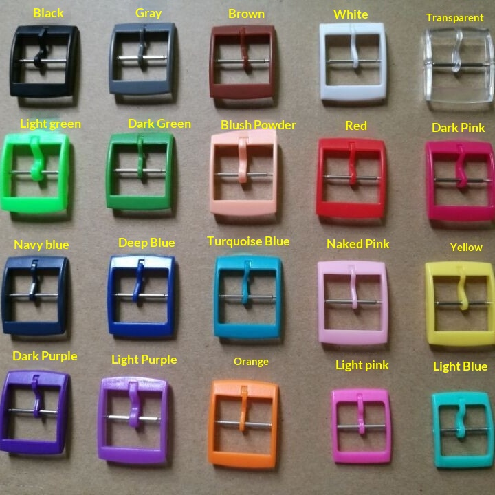 Colored Plastic Pin Buckle Plastic Pin Buckle photo 4