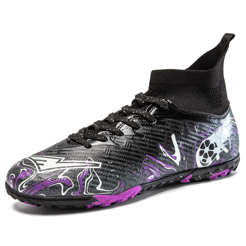 Long Spikes And Short Spikes Outdoor Grass Training Soccer Shoes photo 3