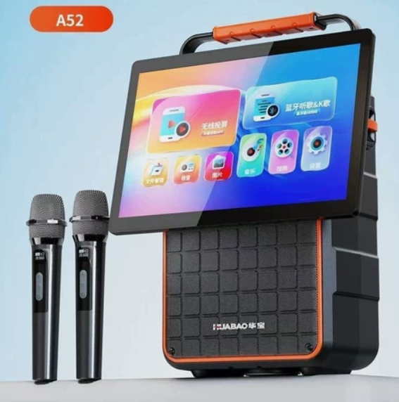 Portable Bluetooth Video Speaker With A Rotatable Screen And Wireless Screen Mirroring For Smartphones photo 2