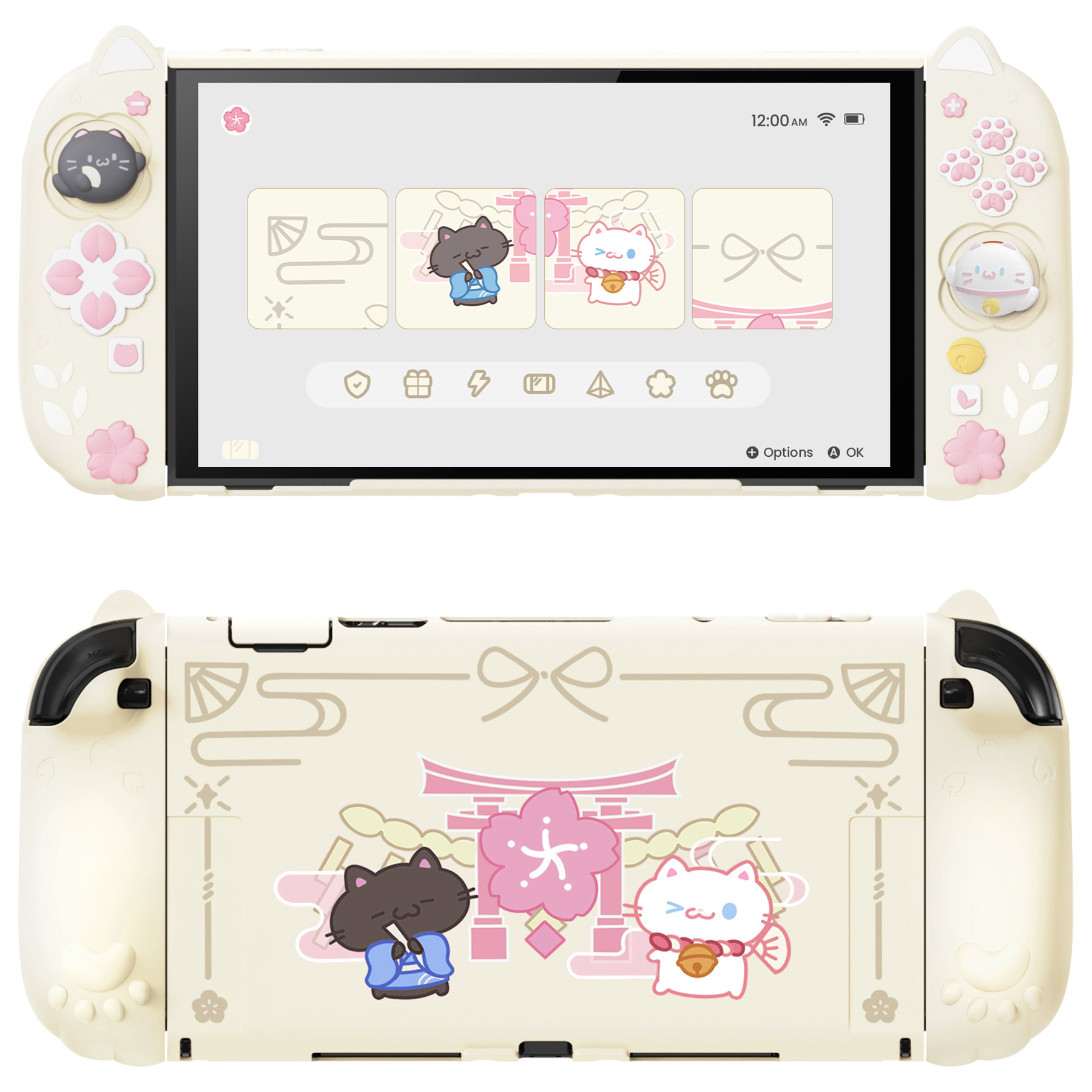 Cartoon Cat Handle Grip Silicone Protective Cover photo 3