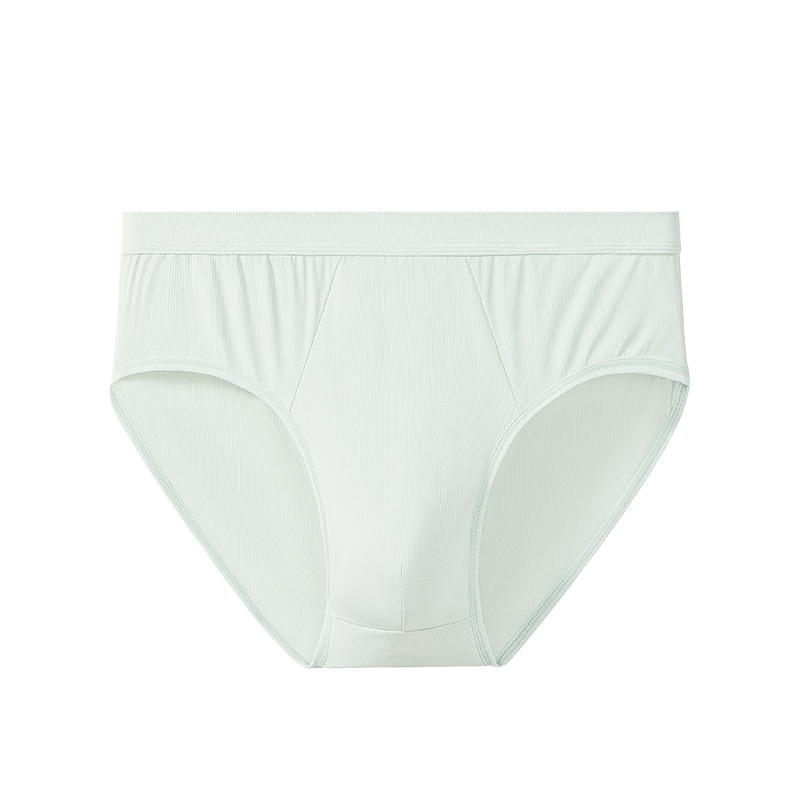 Mens Ice-silk Briefs Summer Thin Antibacterial And Breathable photo 4