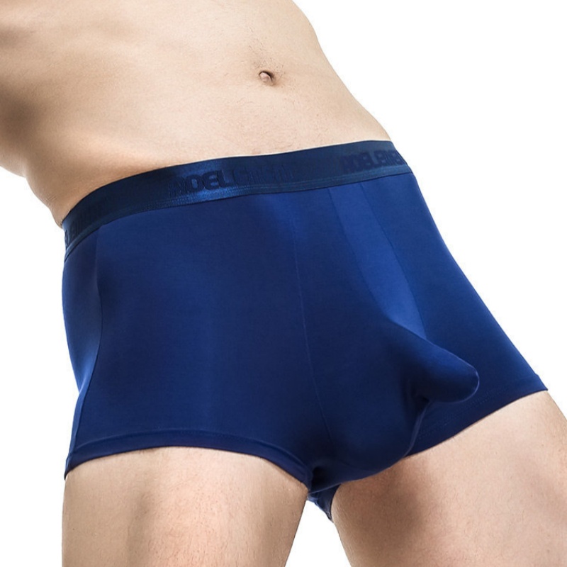Comfortable Mens Boxer Briefs With A Scrotal Support Summer Thin Style photo 1