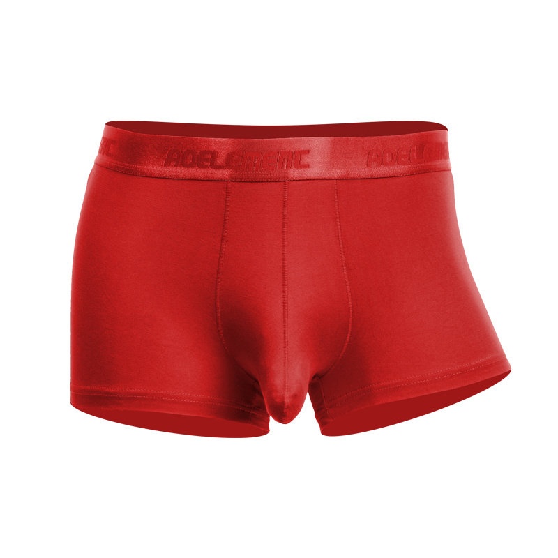 Comfortable Mens Boxer Briefs With A Scrotal Support Summer Thin Style photo 4