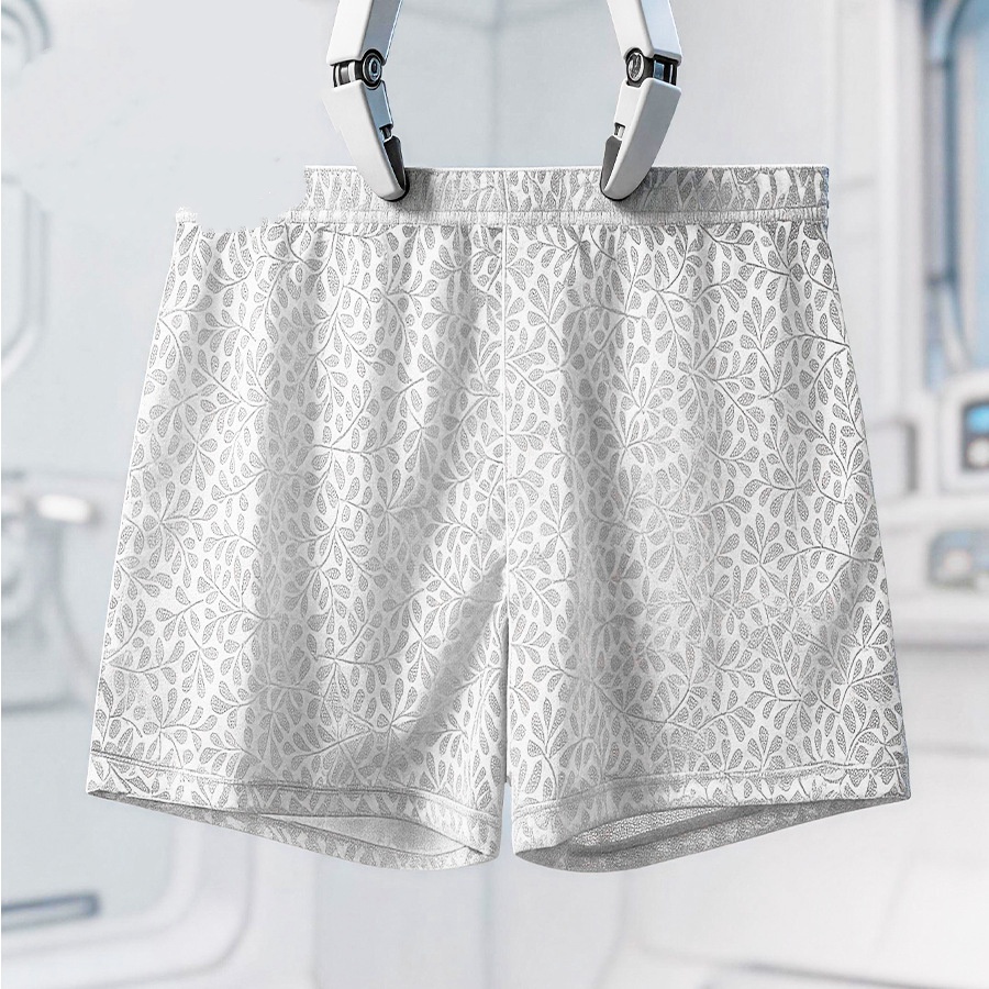 Solid-color Ice-silk Mens Underwear Large Size Breathable photo 1