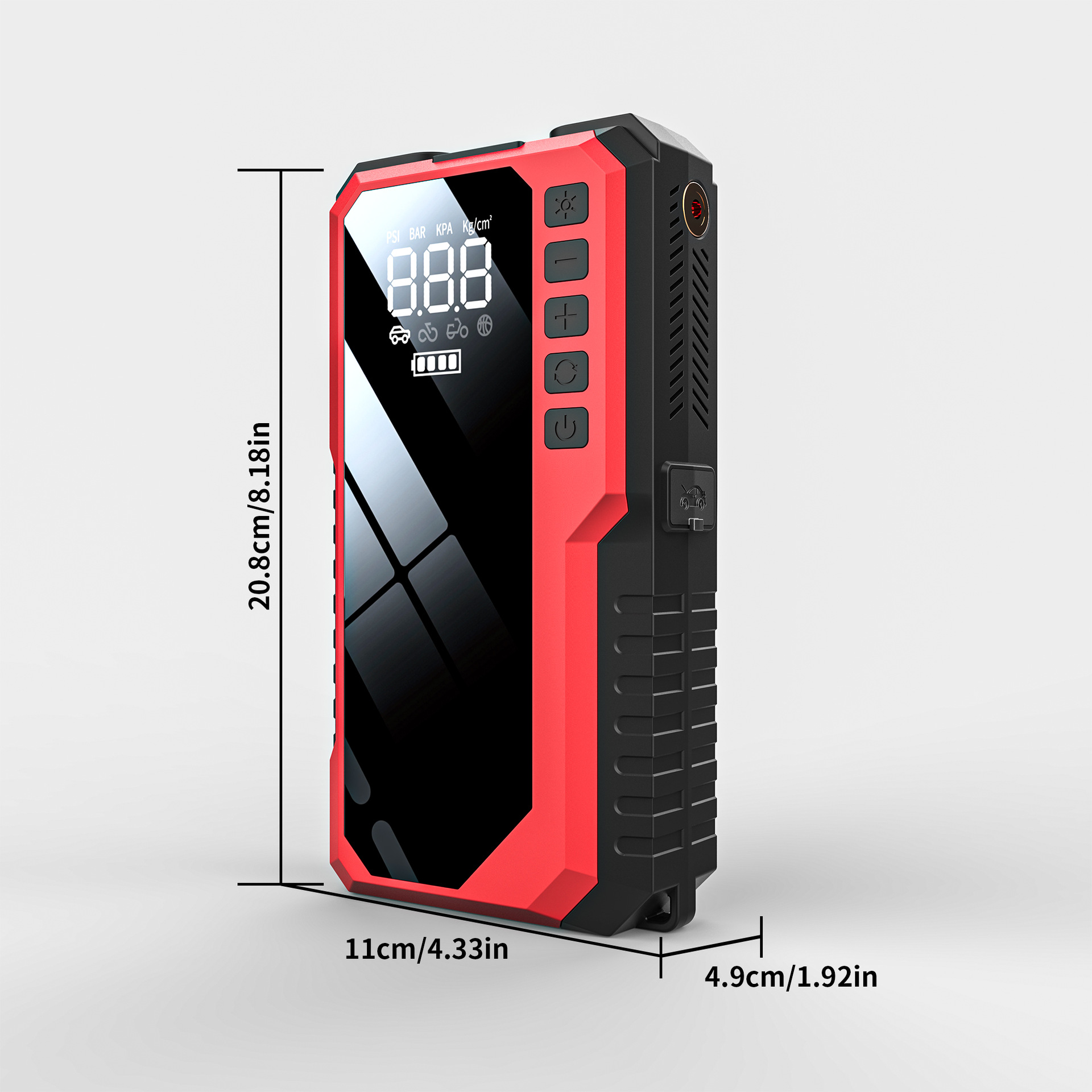 Automobile Emergency Starting Power Supply 12V Start-up And Inflation Integration photo 4