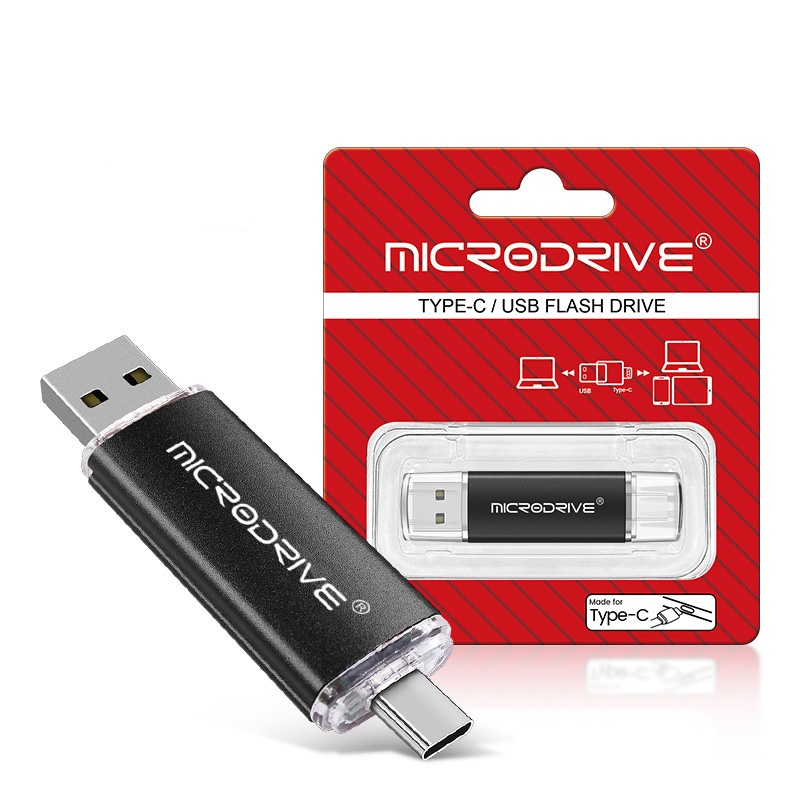 Dual-use Rotating USB Flash Drive For Both Phones And Computers High-speed TYPE-C Large Capacity Suitable For In-car Use photo 4