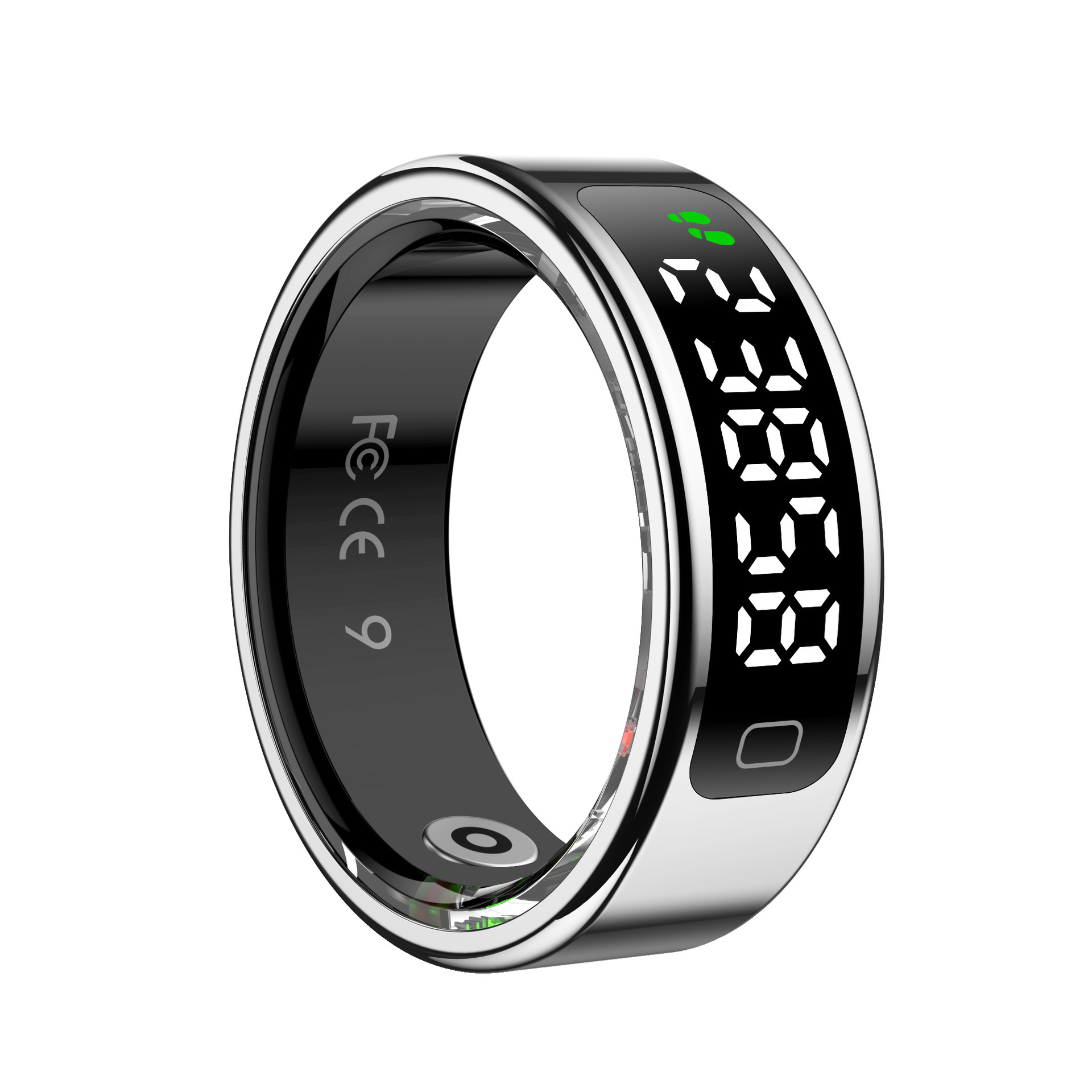 Health-monitoring Smart Ring With A Display And Step-counting Function photo 4