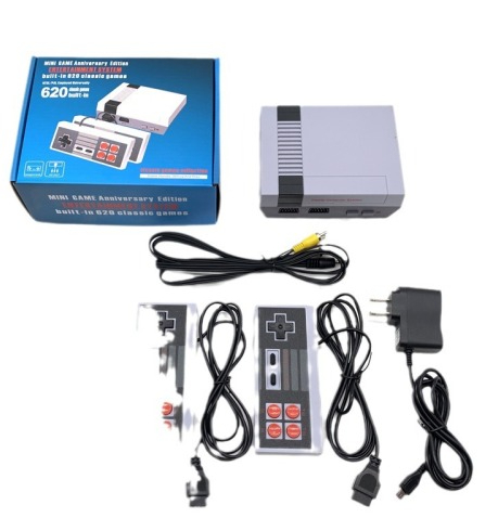 NES Game Console 8-bit Nostalgic 80 S Retro FC NES 620 TV Mini Game Host photo 3