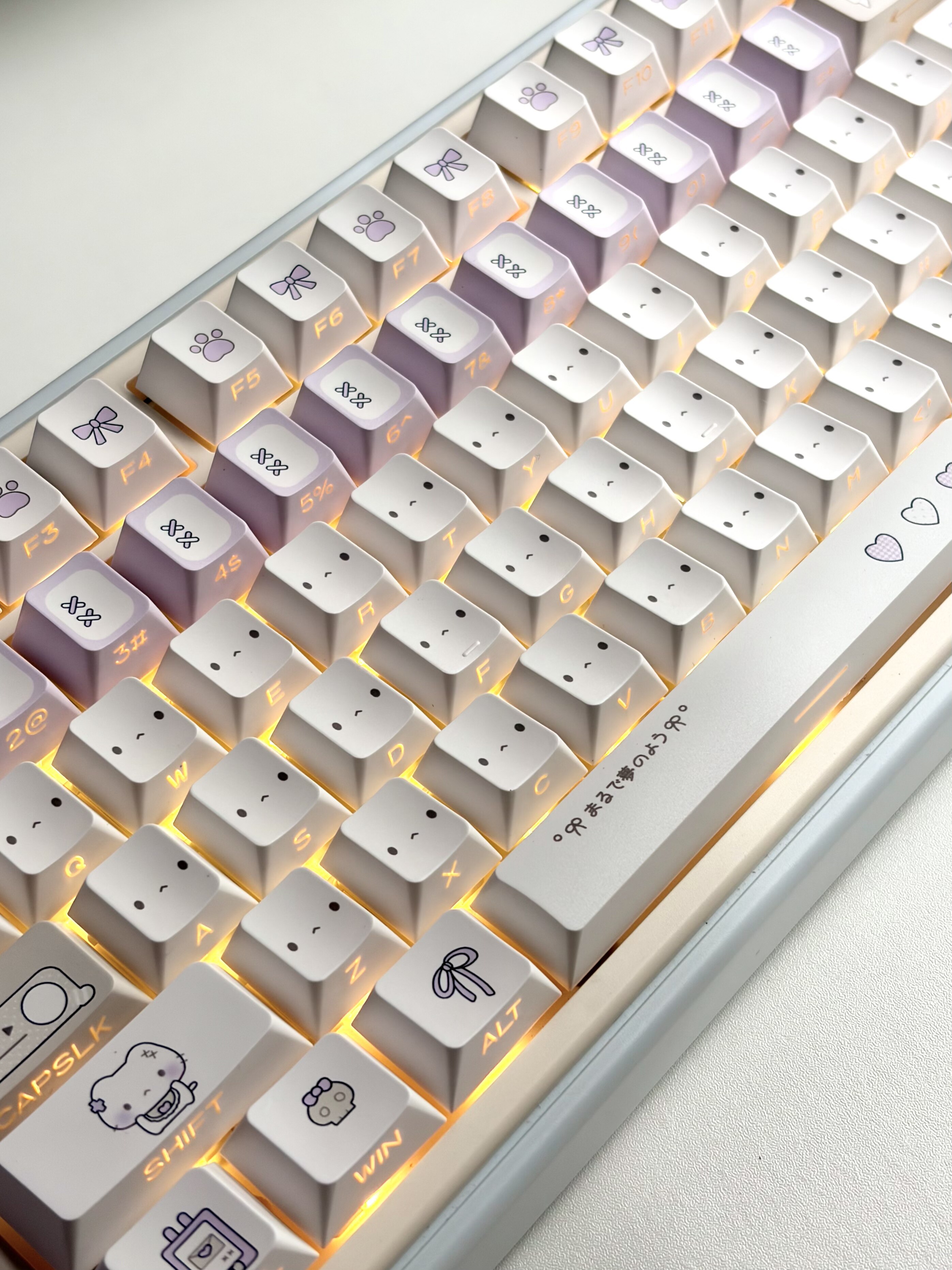 Compatible With 134-key Mechanical Keyboards OEMMOAMDA Profile Keycaps photo 4
