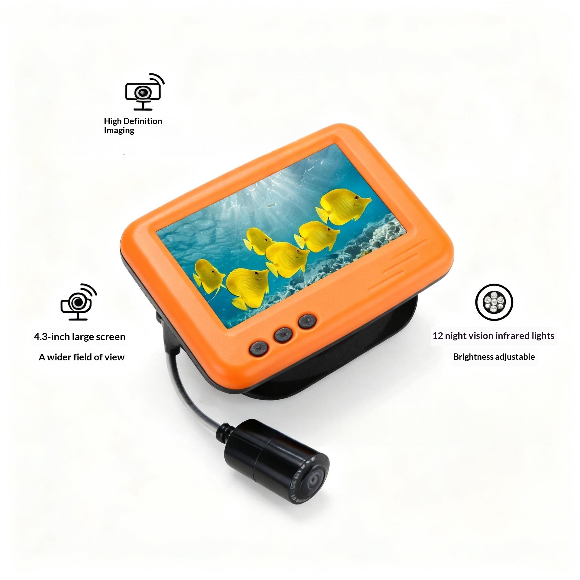 High-definition Underwater Fishing Camera With Night Vision And Infrared Capability photo 3