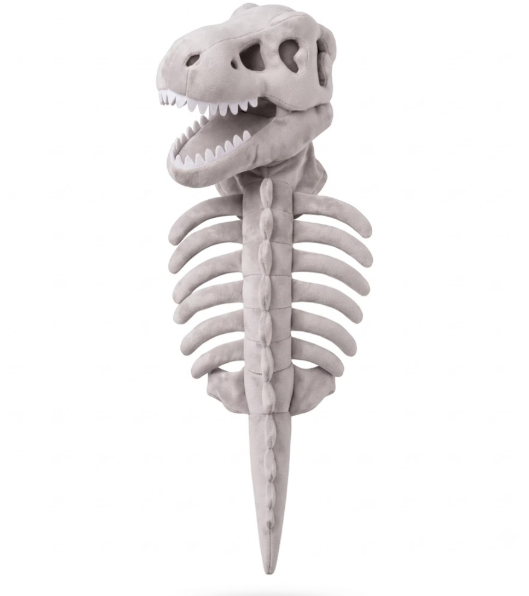 Dark Dinosaur Skeleton Pet Costume photo 3