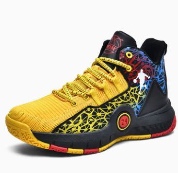 Boys Mesh Breathable Durable Casual Basketball Sneakers photo 6