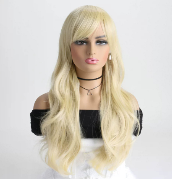 Cosplay Wig Multicolour Women Curls Wavy Hair Anime Wig Long Curly Hair photo 5
