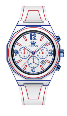 Cartoon Style Silicone Strap Waterproof Quartz Watch Casual Sports Daily Wear photo 5