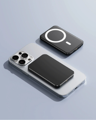 Ultra-thin Magnetic Wireless Power Bank With Fast Charging Large Capacity And Mini Size photo 4