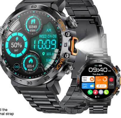Smartwatch With Heart Rate Blood Pressure Bluetooth Calling And Customization photo 8
