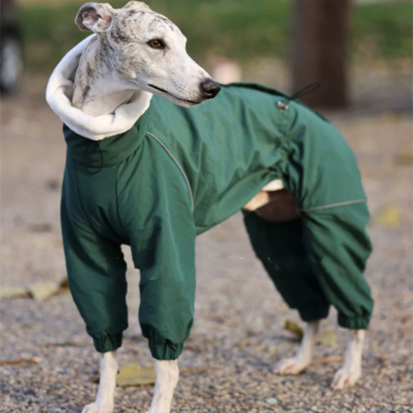 Pet Windbreaker With Zipper Cotton-padded Jacket photo 1